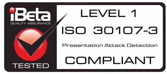 iBeta Level 1, 2 with
100% Accuracy