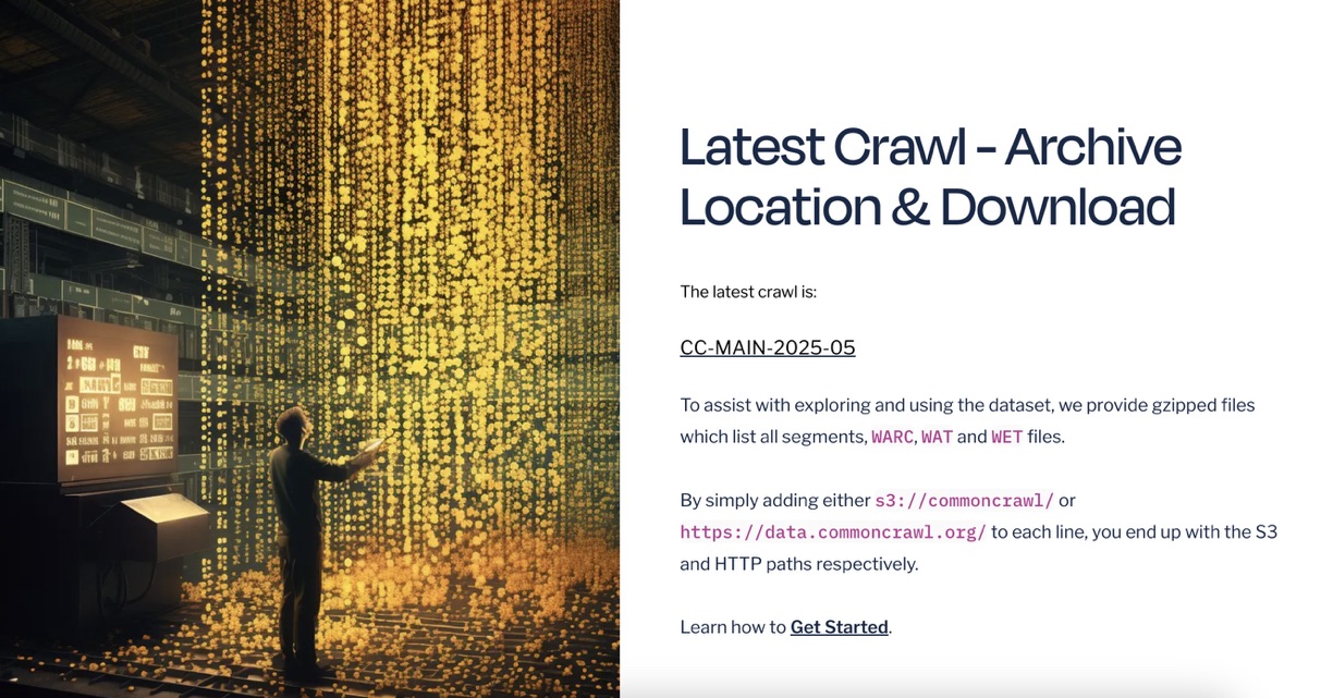 Common Crawl dataset