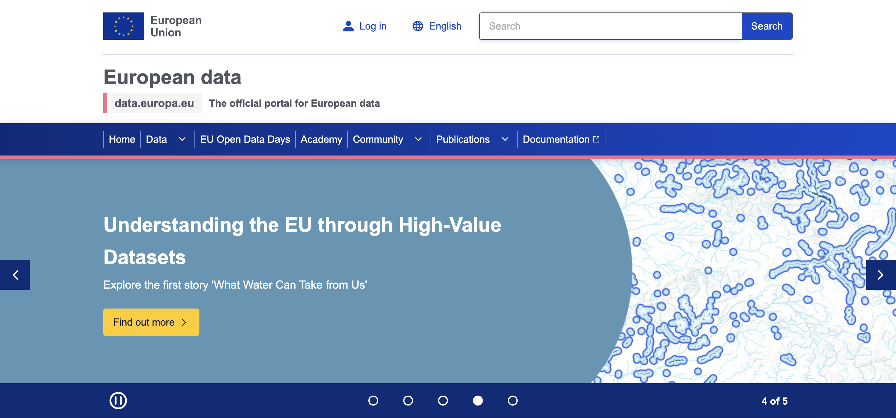 European Union datasets