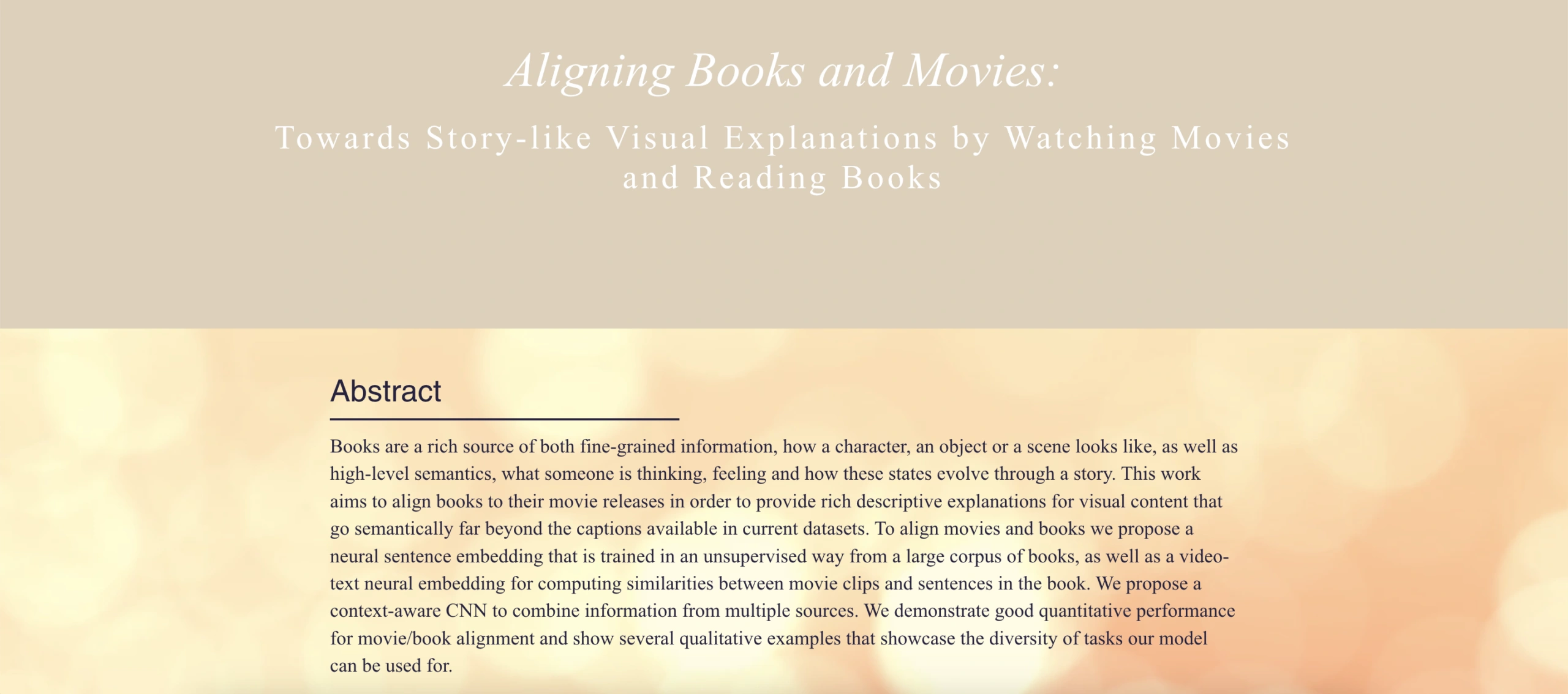 BookCorpus dataset