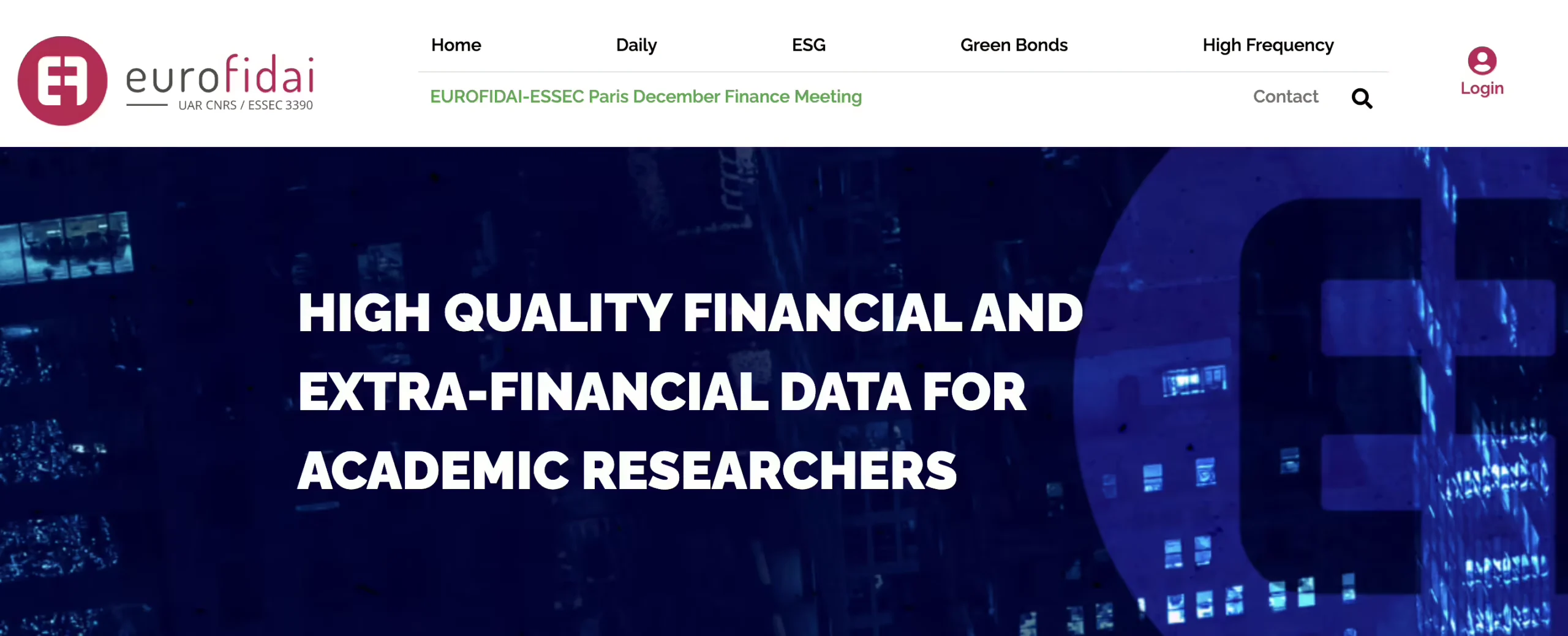 EUROFIDAI – ESG & Event Finance dataset