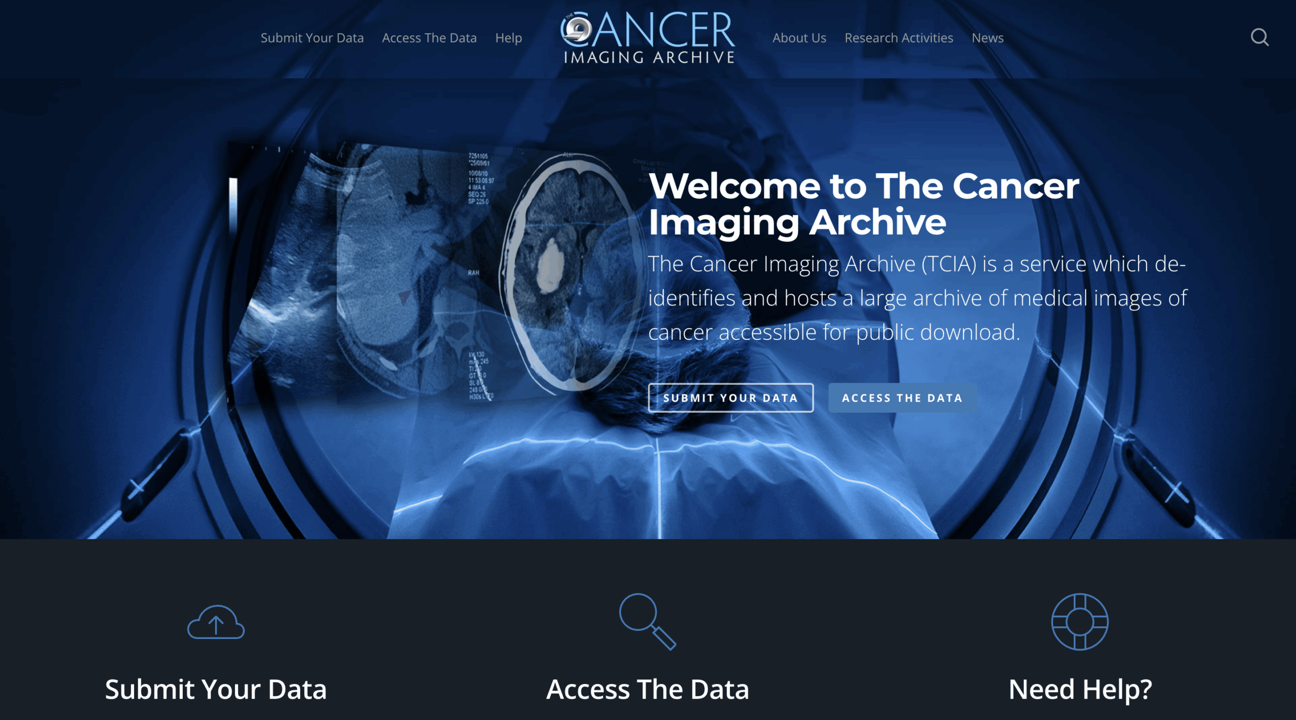 The Cancer Imaging Archive (TCIA)