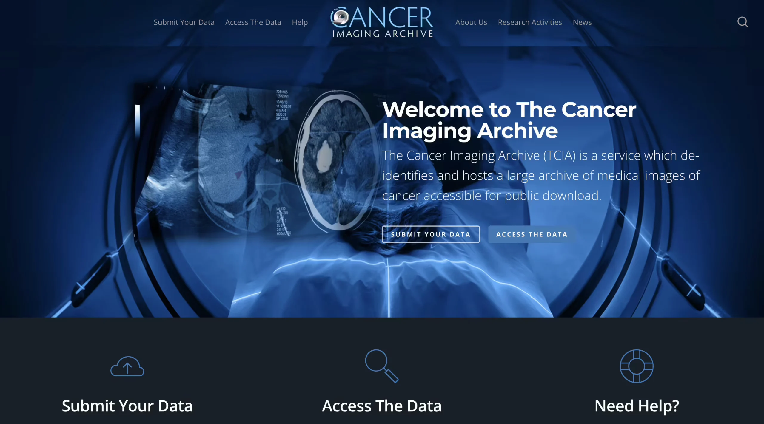 The Cancer Imaging Archive (TCIA)