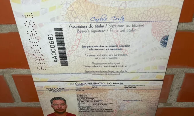 Synthetic Printed Brazilian Passports