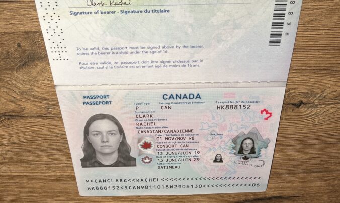 Synthetic Printed Canadian Passports Dataset