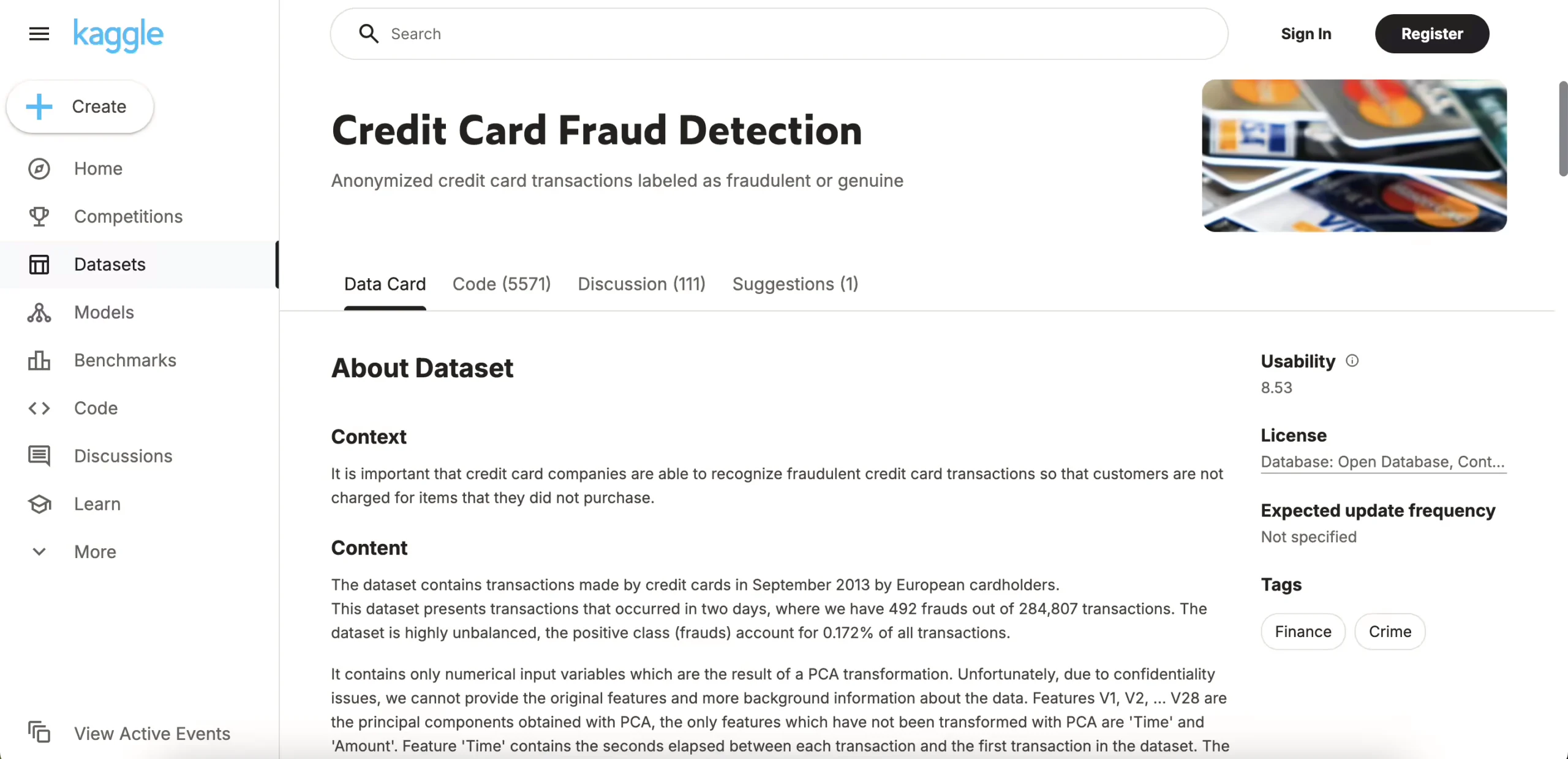 Credit Card Fraud Detection