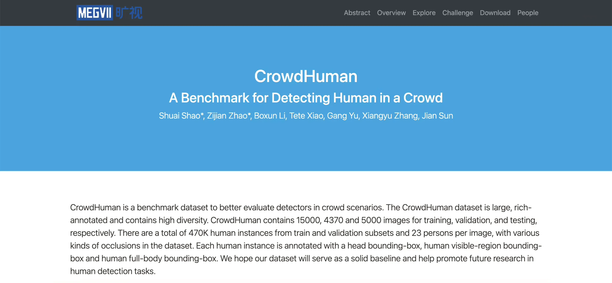 CrowdHuman