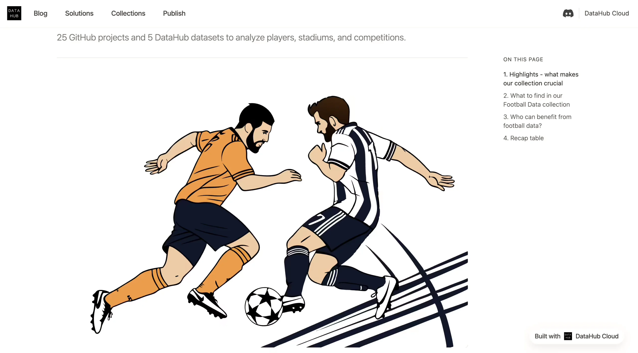DataHub Football Data Collection