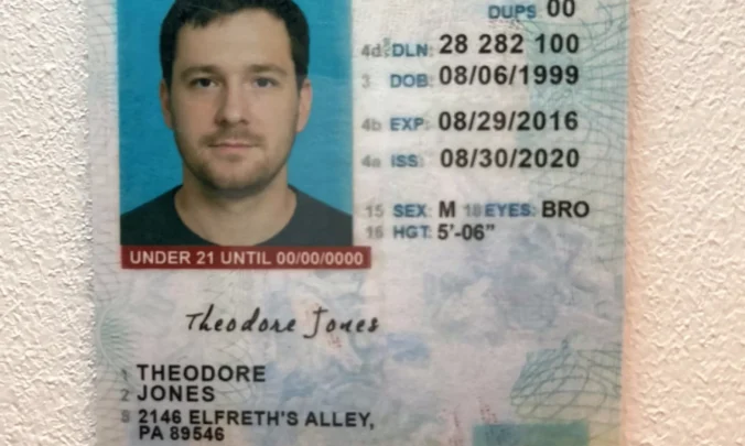 USA driver license dataset