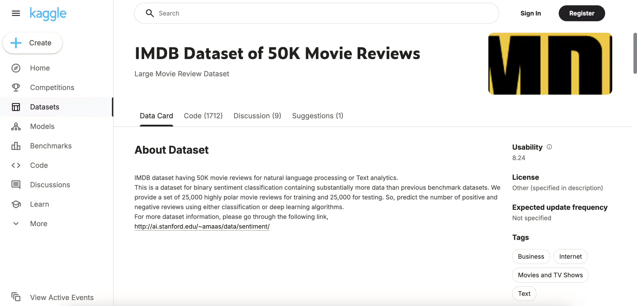 IMDB Reviews