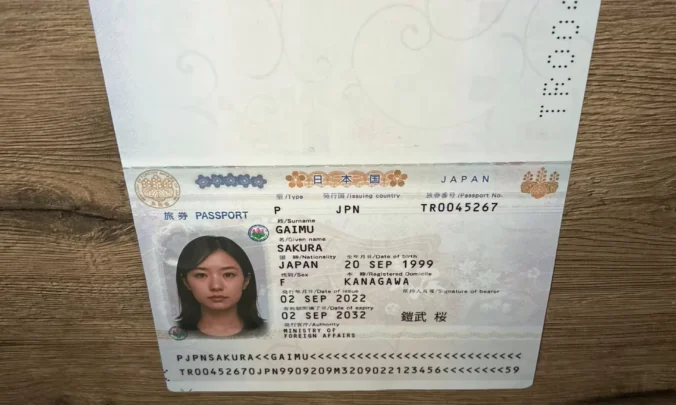 japanese passport dataset
