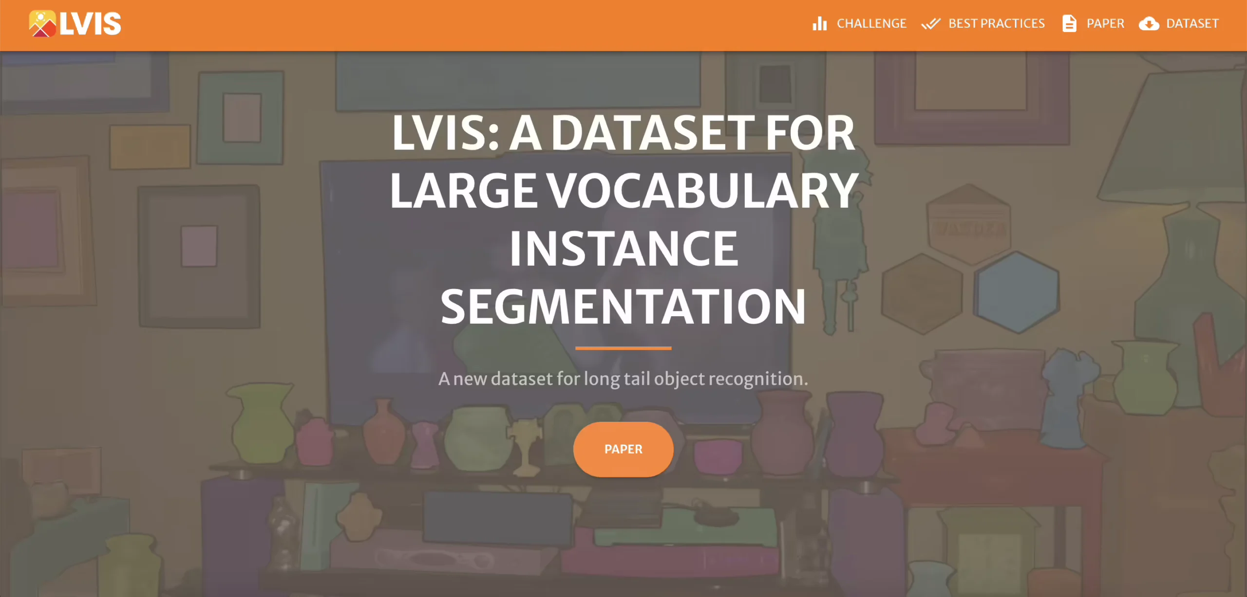 LVIS (Large Vocabulary Instance Segmentation) 