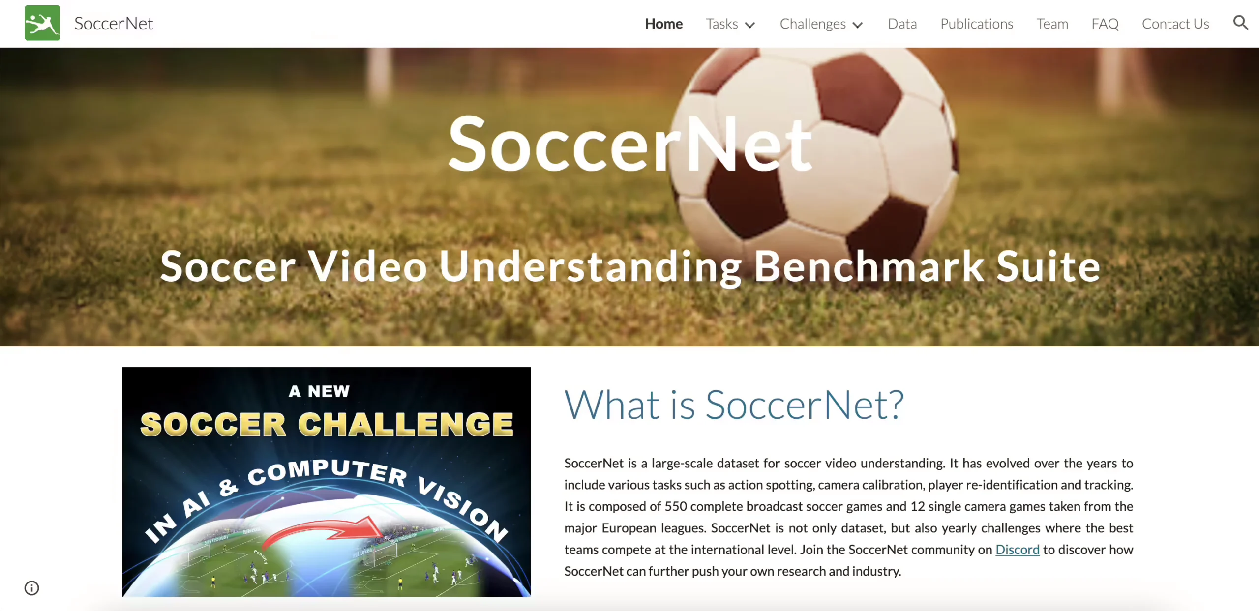 SoccerNet