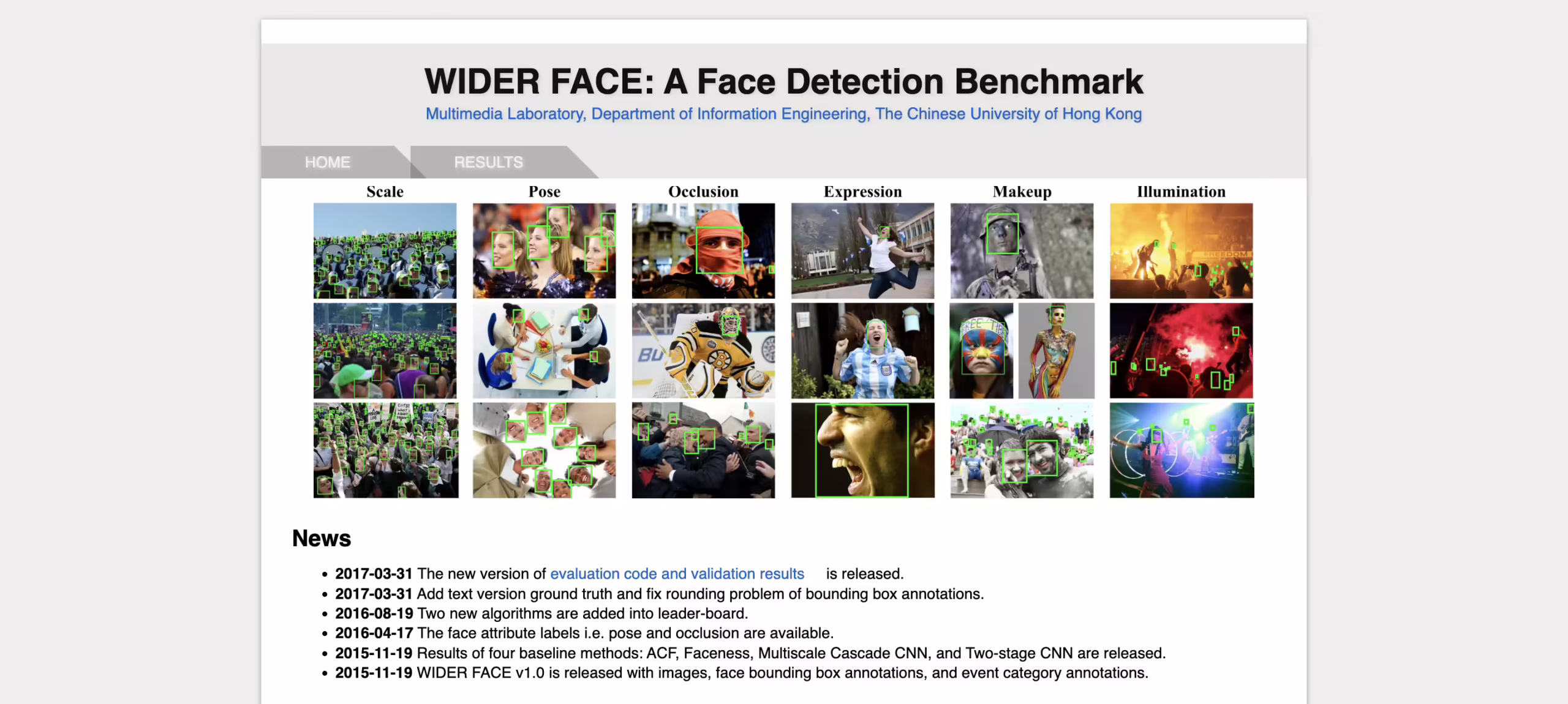 WIDER FACE
