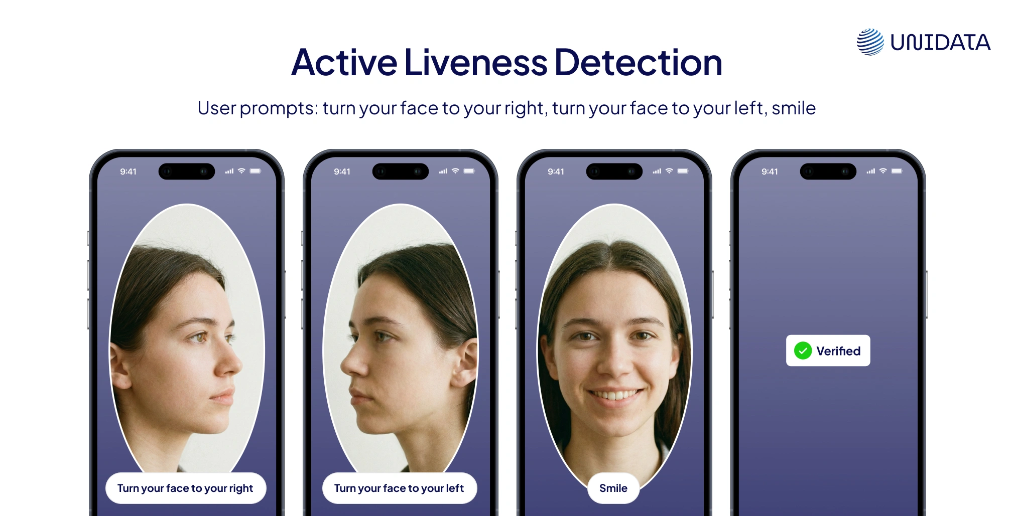 Active liveness detection