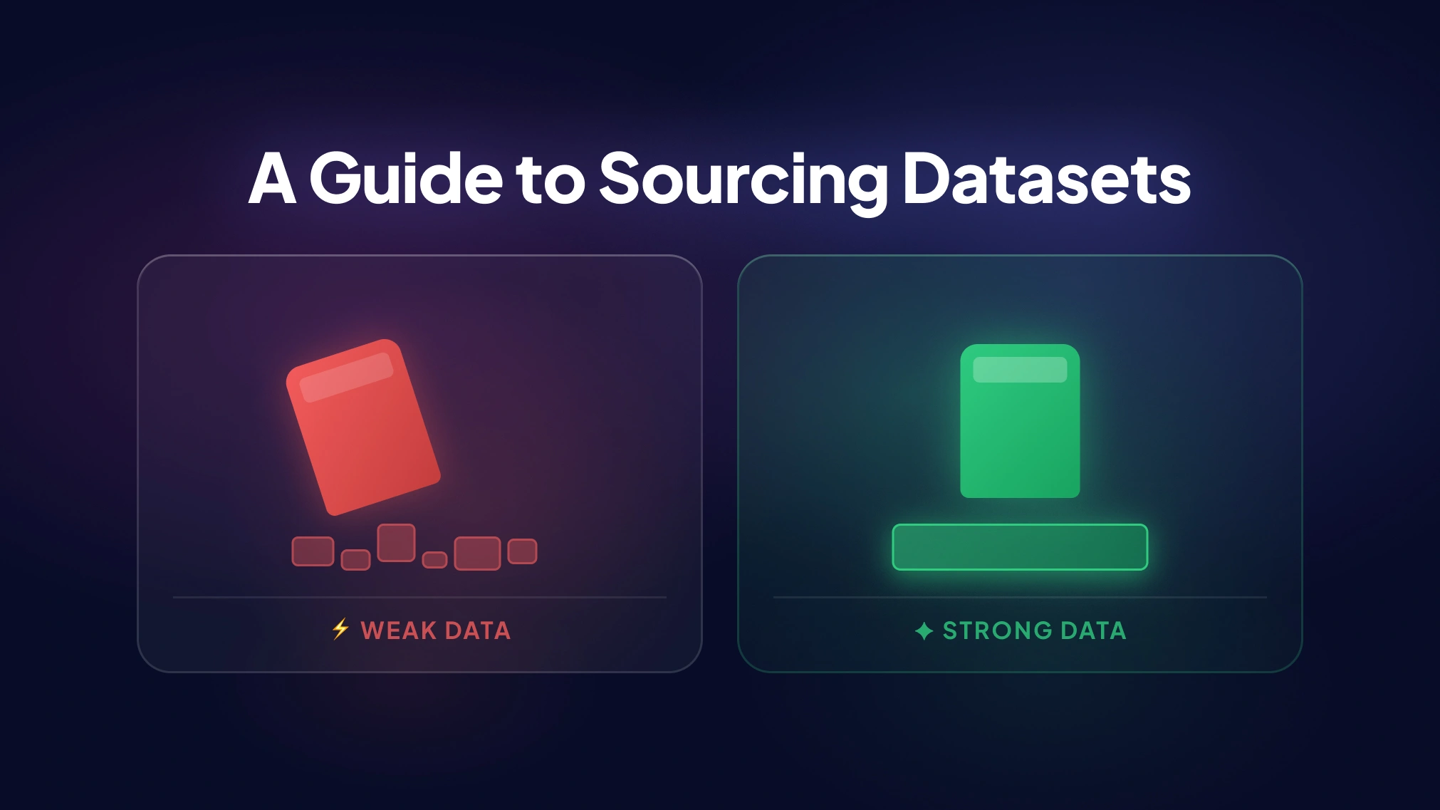 A Guide to Sourcing Datasets