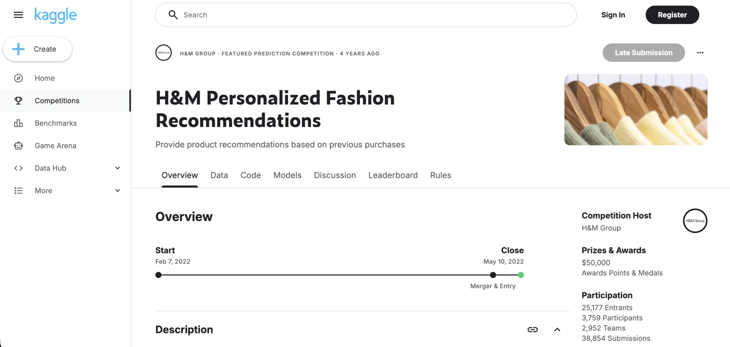 H&M Personalized Fashion Recommendations