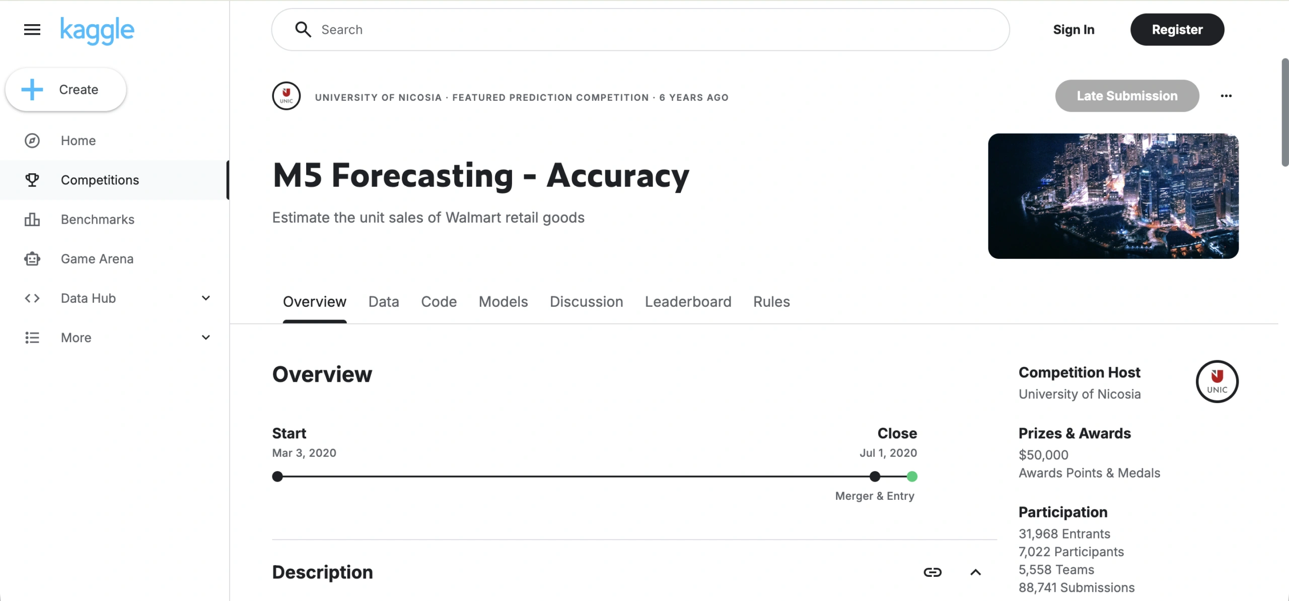 M5 Forecasting — Accuracy (Walmart)